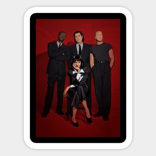 Pulp Fiction Group Sticker